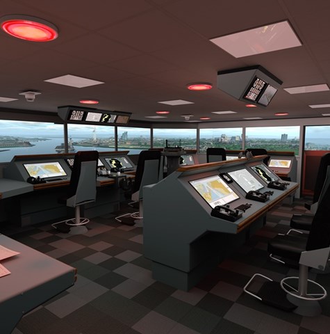 Future Bridge Simulator Room